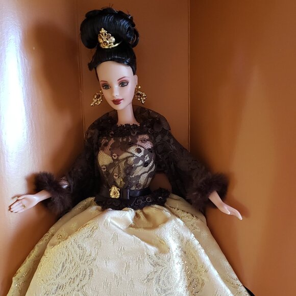 Vintage Oscar de la Renta Barbie Doll #20376, PLUS SHIPPER, limited Edition, Cer - Picture 1 of 5